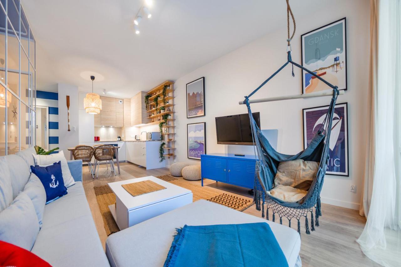 Apartamenty Sun & Snow Riverfront Gdańsk Eksteriør billede