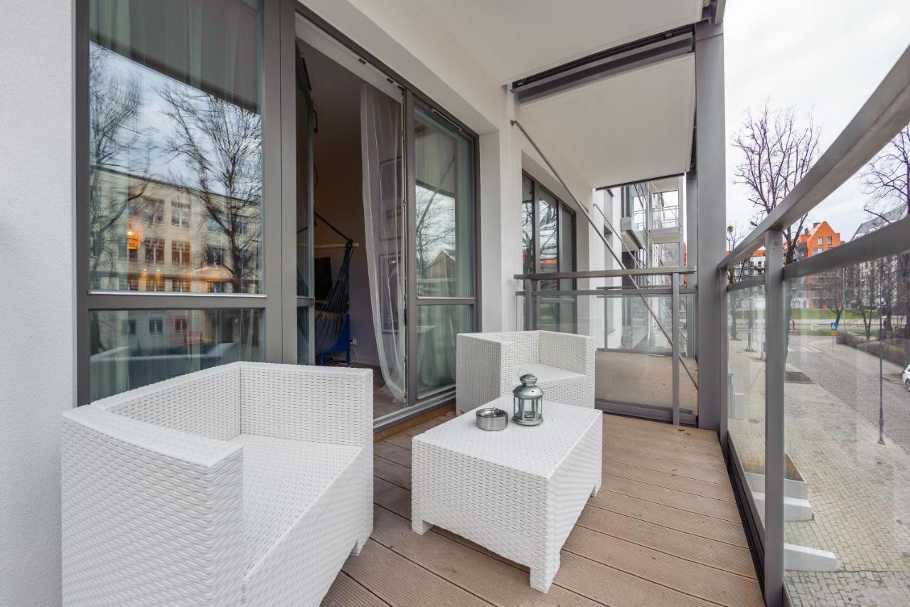 Apartamenty Sun & Snow Riverfront Gdańsk Eksteriør billede